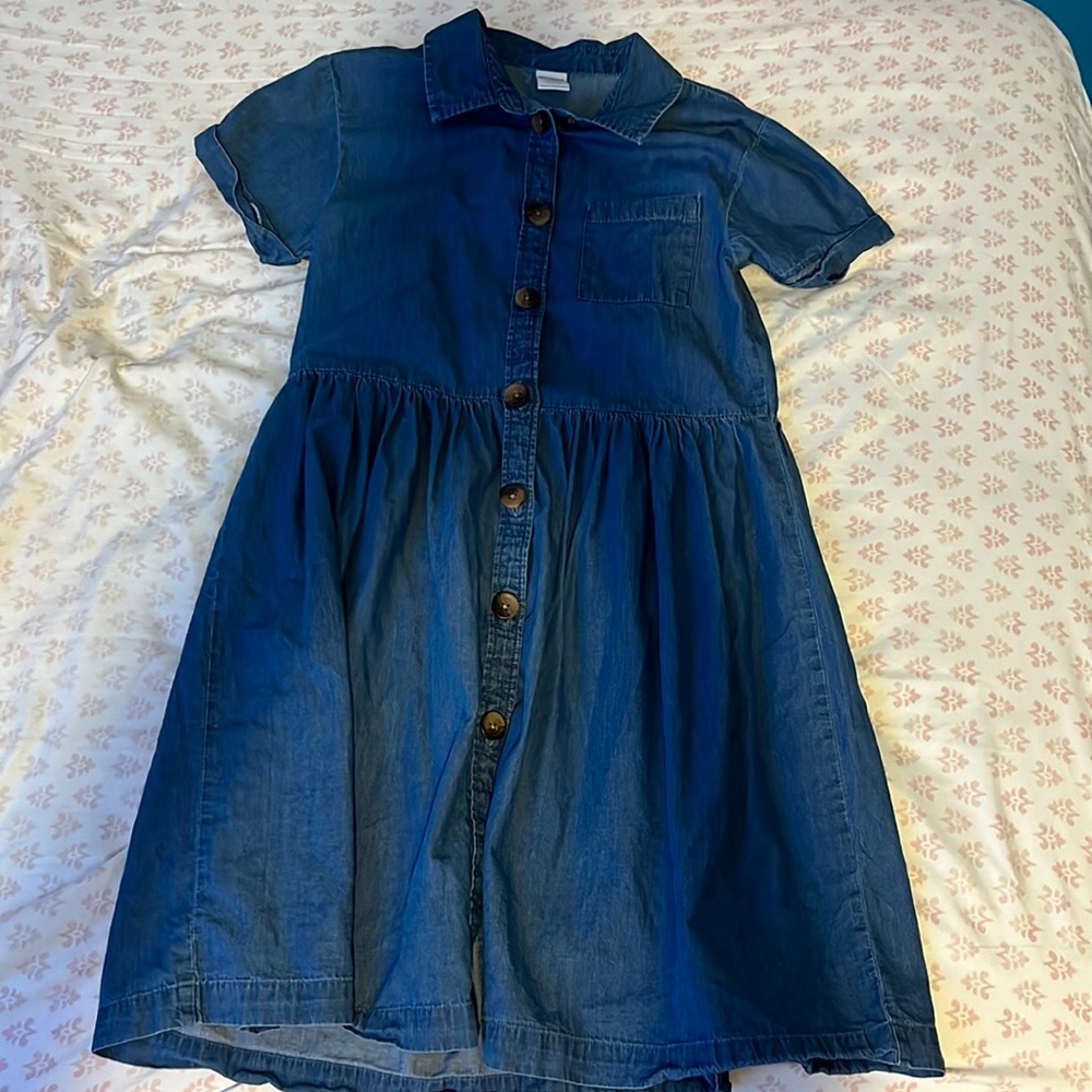 ✧ kids denim dress ✧